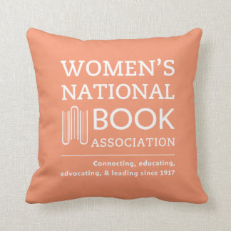 throw pillow orange wnba logo
