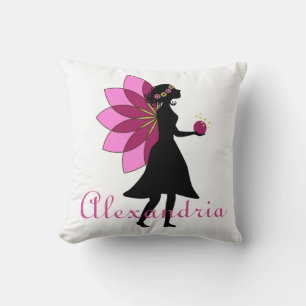 Throw Pillow/Personalised Fairy Cushion