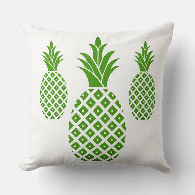 Throw Pillow-Pineapples Cushion (Front)