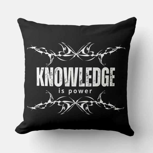 Throw Pillow power  (Front)