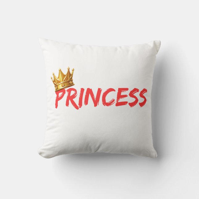 Throw Pillow Princess (Front)