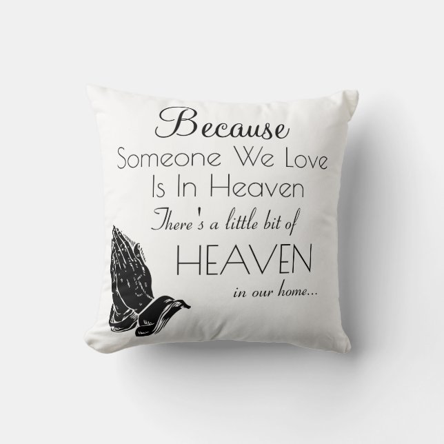 Throw Pillow/Quote Cushion (Front)