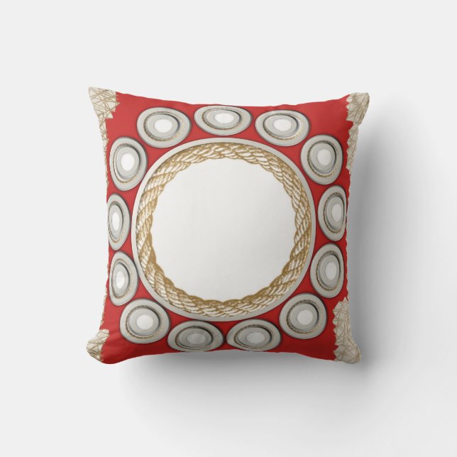throw pillow Rope (Front)