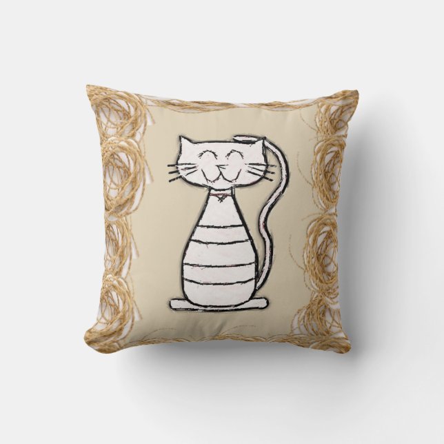 throw pillow Rope (Front)