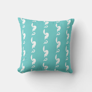 Throw Pillow Seahorse
