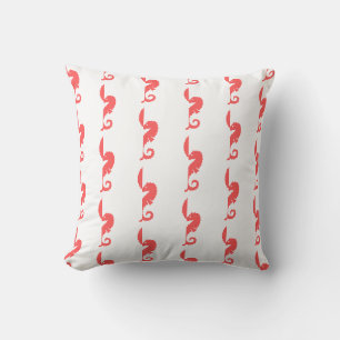 Throw Pillow Seahorses