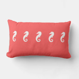 Throw Pillow Seahorses