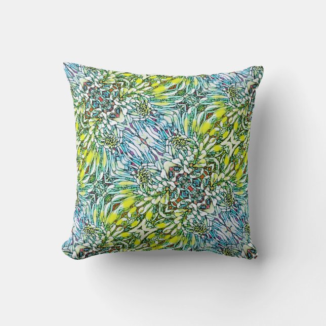 Throw Pillow - SG Dahlia #3 (Front)