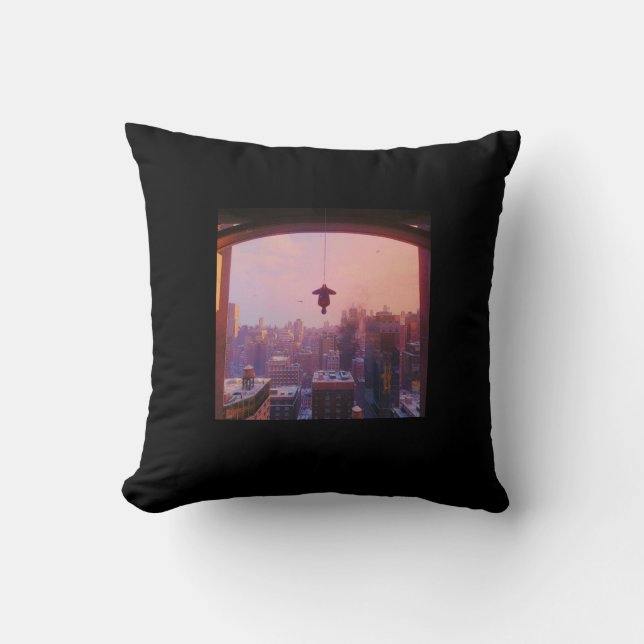 Throw Pillow, Spider man theam  Cushion (Front)