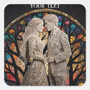 Throw Pillow Square Sticker