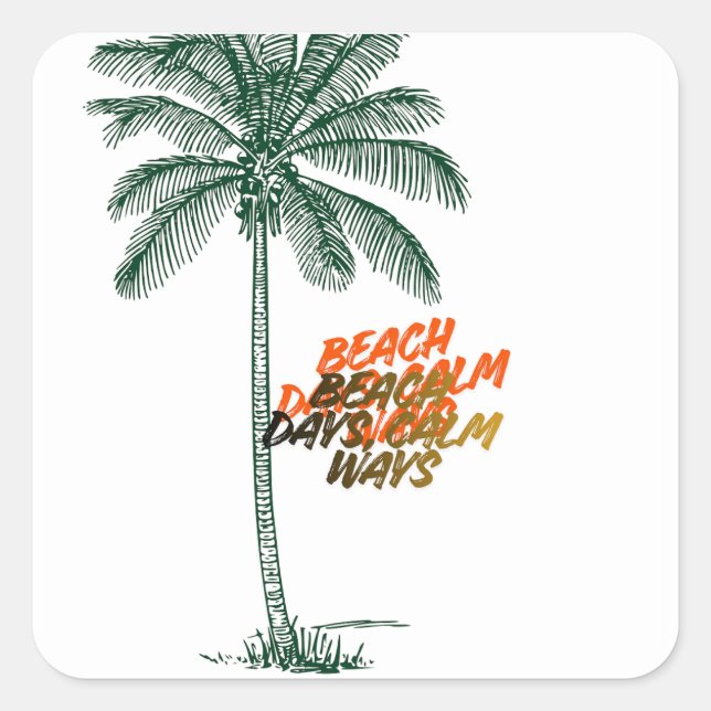 Throw Pillow Square Sticker (Front)