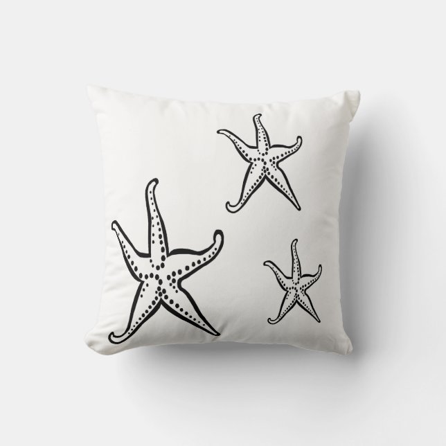 Throw Pillow-Starfish Cushion (Front)