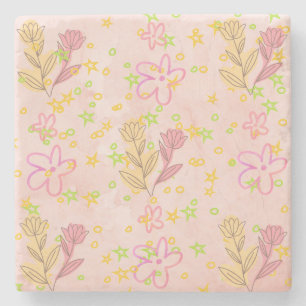 Throw Pillow Stone Coaster