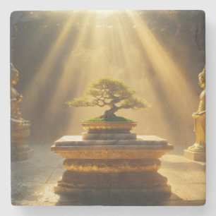 Throw Pillow Stone Coaster