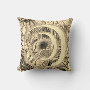 Throw Pillow Sunflower