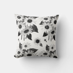 Throw Pillow Sunflower