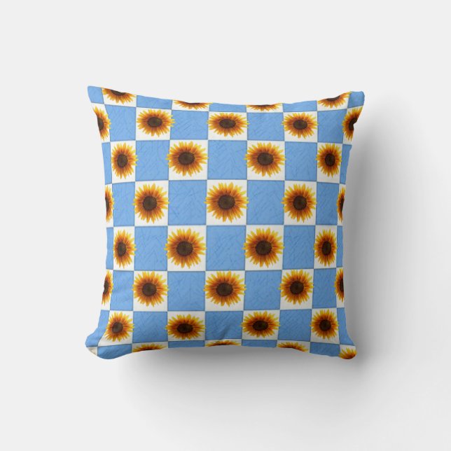 Throw Pillow Sunflower (Front)