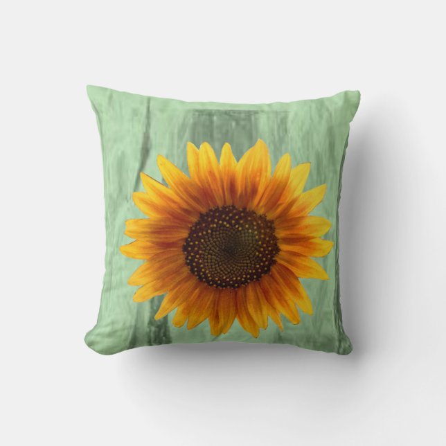 Throw Pillow Sunflower (Front)