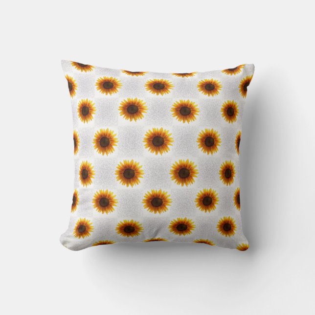 Throw Pillow Sunflower (Front)