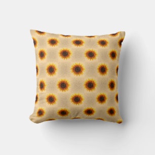 Throw Pillow Sunflower