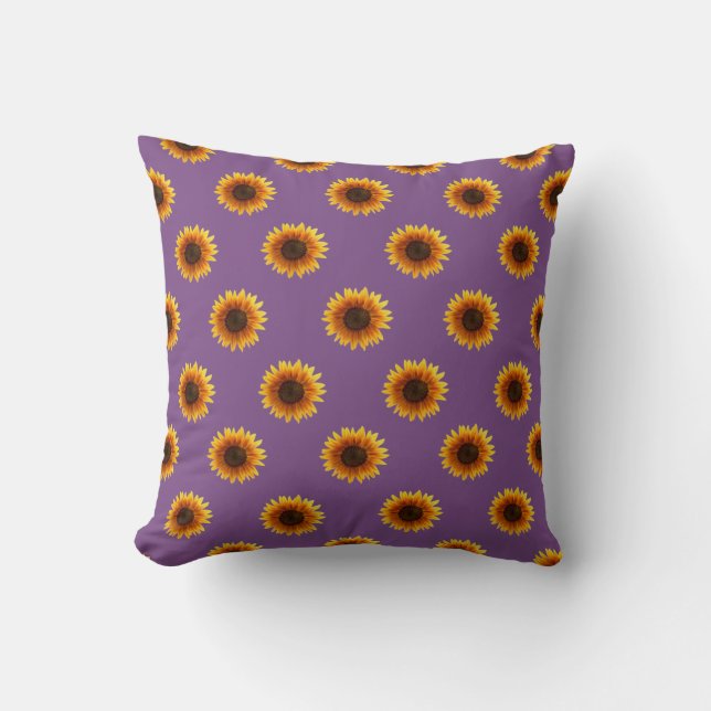 Throw Pillow Sunflower (Front)