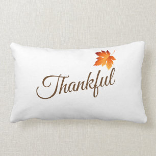 Throw Pillow-Thankful Lumbar Cushion