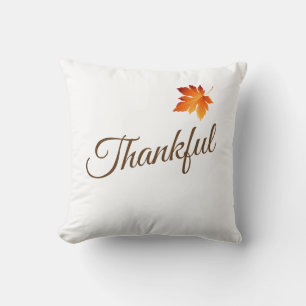 Throw Pillow-Thankful Lumbar Pillow