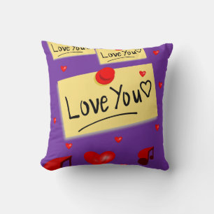 Throw Pillow Valentine's Day