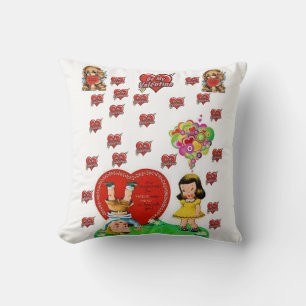 Throw Pillow Valentine's Day
