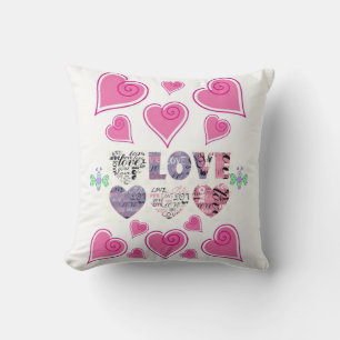 Throw Pillow Valentine's Day