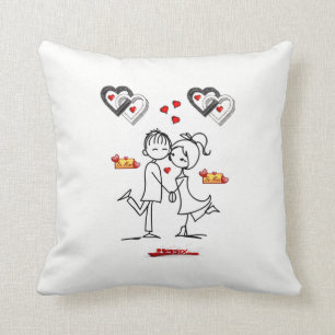 Throw Pillow Valentine's Day