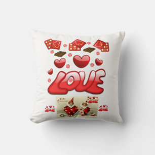 Throw Pillow Valentine's Day