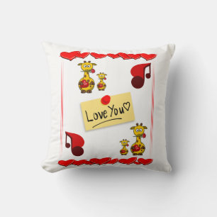 Throw Pillow Valentine's Day