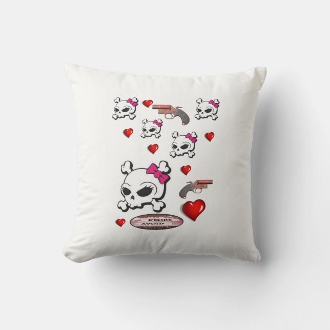 Throw Pillow Valentine's Day (Front)