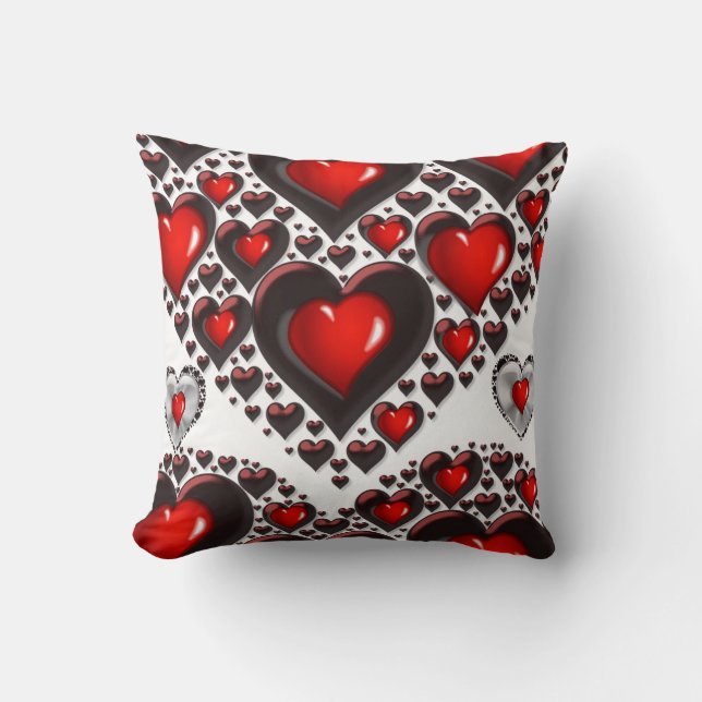 Throw Pillow Valentine's Day (Front)