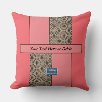Throw Pillow VP(Peach LED S.C.C.)RFPMDesigns©️2023