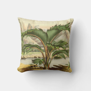 Throw Pillow Waterfront Palms