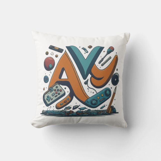  throw Pillow: Where Creativity Meets Comfort Cushion (Front)