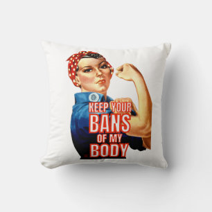 throw pillow "WOMEN'S RIGHTS 101"
