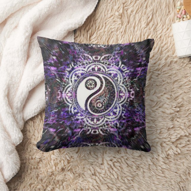 Throw Pillow yin yang (Blanket)