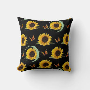 Throw Pillows Sunflower
