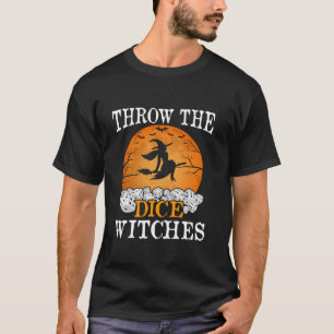 Throw the Dice Witches Bunco Party Long Sleeve T S T-Shirt