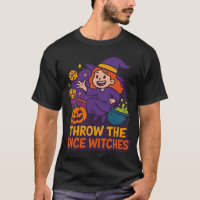 Throw The Dice Witches Halloween Spooky Gamer