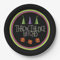 Throw The Dice Witches October Theme Bunco