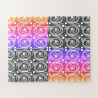 Throw the lucky dice art jigsaw puzzle