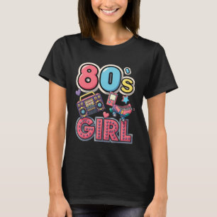Throwback 80s Girl Fun Times Sweet Memories 80s's T-Shirt