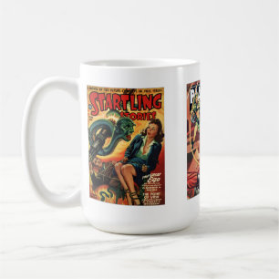 Throwback Space Aliens Retro Popular Culture Mug