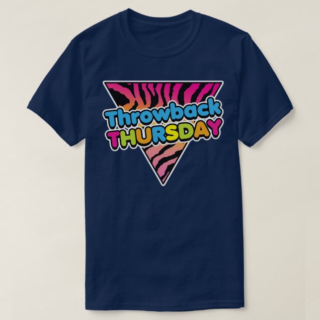 Throwback Thursday T-Shirt (Design Front)