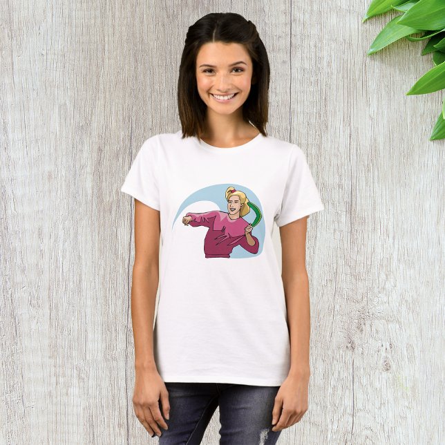 Throwing A Boomerang T-Shirt (Creator Uploaded)