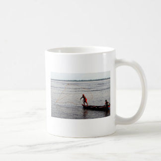 Throwing Net, the Amazon River Coffee Mug